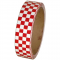 Tape Planet Checkerboard Vinyl Marking Tape 1 Inch x 18 Yards